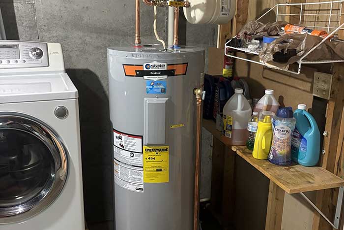 After Residential Water Heater Replacement After Residential Water Heater Replacement